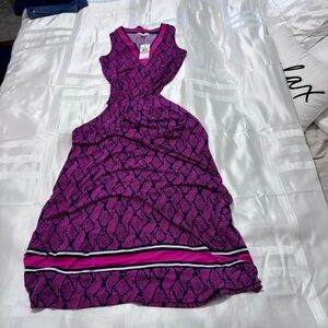 Michael Kors Navy and pink dress